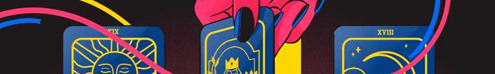 Cartas del tarot de la vidente de verdad